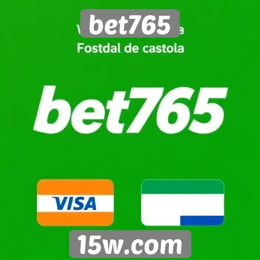 Opções de pagamento disponíveis no bet765